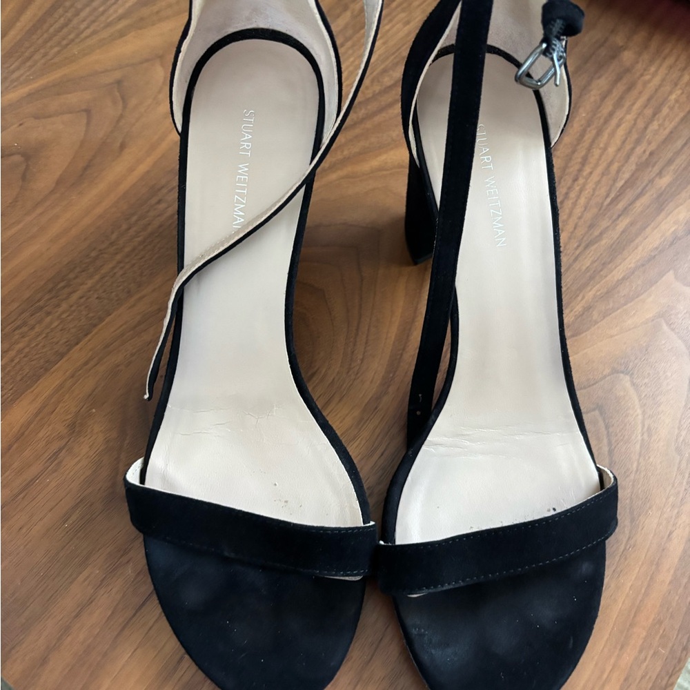 Stuart Weitzman Black Women's Heels